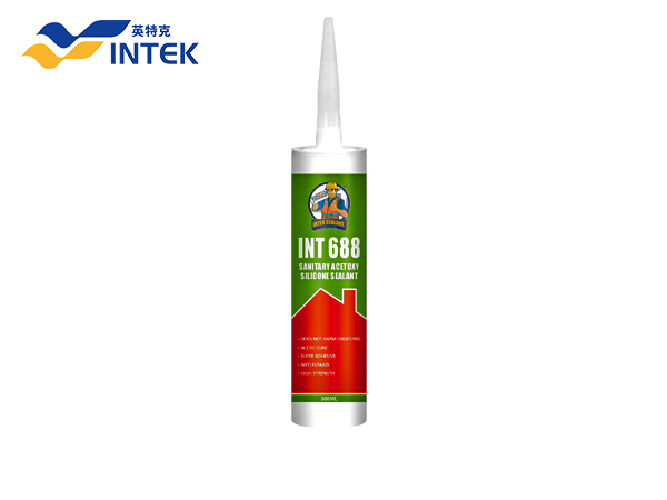 INT-688 ACETIC SILICONE SEALANT FOR LARGE-SIZE GLASS